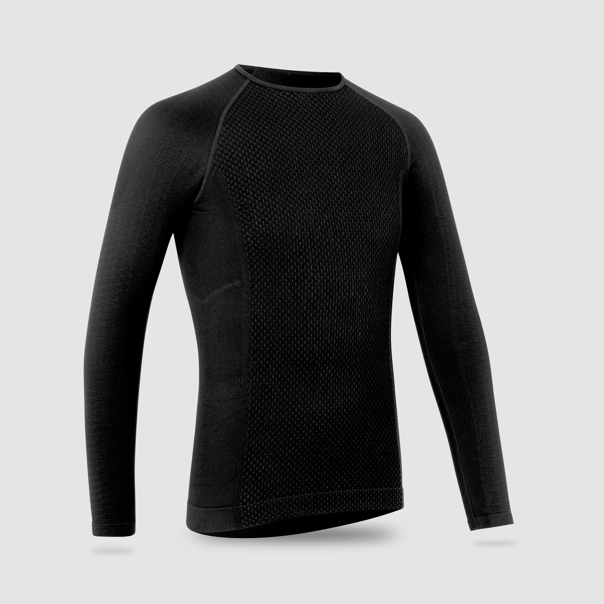 Second Skin Thermal Long Sleeve Top, Black